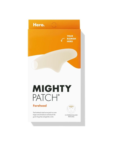 Parche de Acné Hidrocoloide Mighty Patch Hero - Jumbo para Frente (5 Unidades)