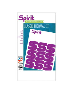 Papel de Transferencia Térmica Spirit Classic 100 Hojas 21.6x35.6cm