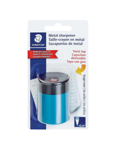 Afilador de Lápiz Manual Staedtler 6 Paquetes Compacto