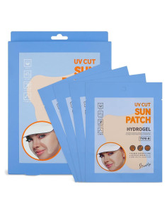 Parche Solar UV Cut SHIONLE Tipo-B 4 Piezas Hidratante