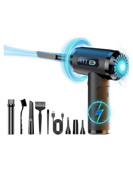 Soplador de Aire Comprimido LIHAN VC018 Inalámbrico 3 Velocidades