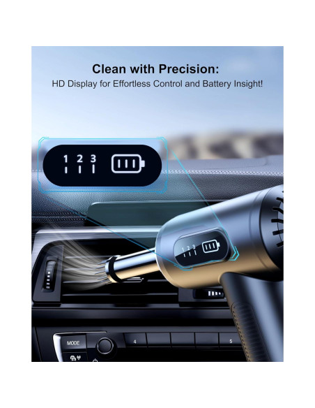 Soplador de Aire Comprimido LIHAN VC018 Inalámbrico 3 Velocidades