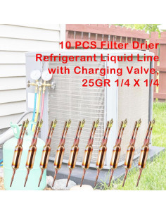 Filtro Secador Líquido Refrigerante REAXOAL 10 PCS 0.91kg 2