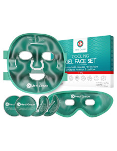 Máscara de Hielo Refrigerante Medi Grade - Alivio Ojos y Cara