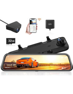 Cámara de Tablero WOLFBOX G840H + Cable de 10m para Reversa 2