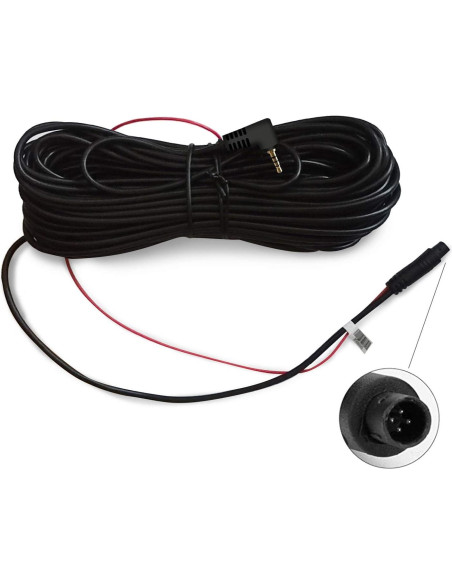 Cámara de Tablero WOLFBOX G840H + Cable de 10m para Reversa