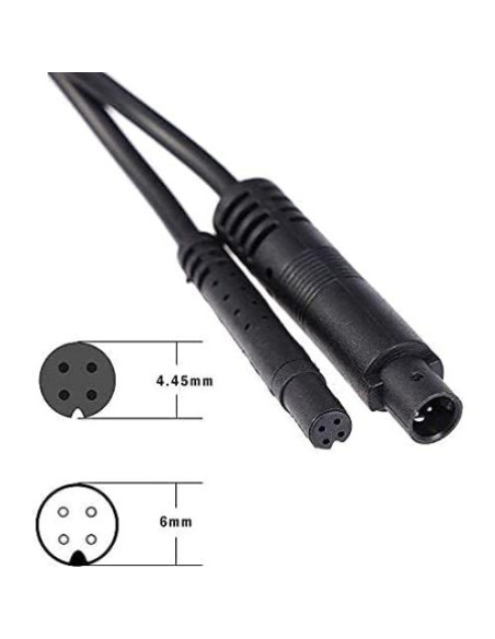 Cámara de Tablero WOLFBOX G840H + Cable de 10m para Reversa