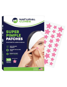 Parche para Granos Estrella Star - Hidrocoloide 40 Unidades