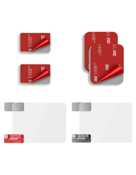 Almohadilla Adhesiva Doble Cara 3M MASIGO para Cámara de Tablero