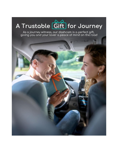 Cámara Doble COOAU D20 2.5K 1080P con WiFi y GPS