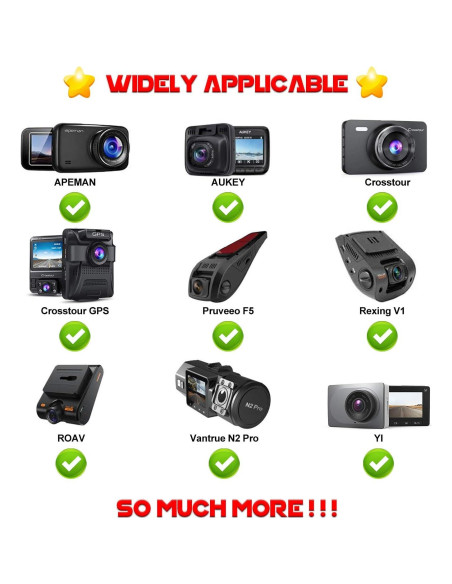 Soporte Universal para Cámara de Salpicadero MvToe con 16 Juntas