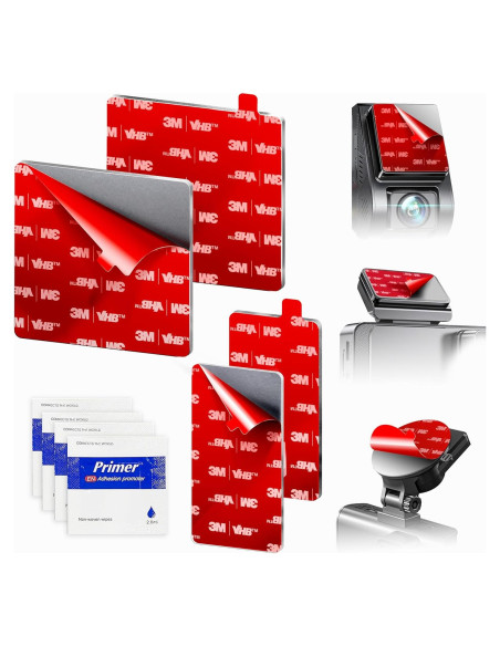 Paquete de 4 Almohadillas Adhesivas 3M VHB para Soporte de Cámara