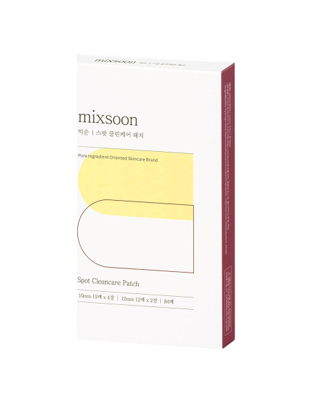 Parche Hidrocoloide para Acné Mixsoon - 84 Parches Invisibles