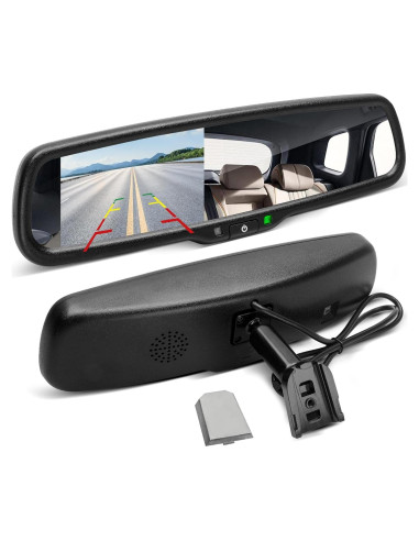 Monitor Espejo Retrovisor EWAY 4.3" para Cámara de Respaldo