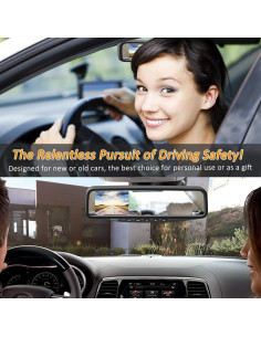 Cámara de Respaldo VECLESUS VT1 1080P HD con Monitor 4.3" 2