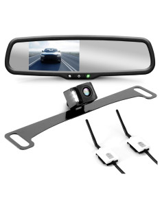 Cámara de Respaldo Inalámbrica Pyle PLCM4590WIR con Monitor LCD 4.3"