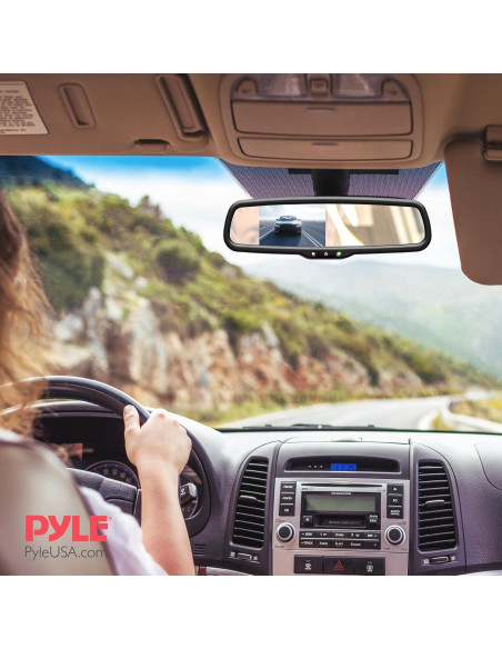 Cámara de Respaldo Inalámbrica Pyle PLCM4590WIR con Monitor LCD 4.3"