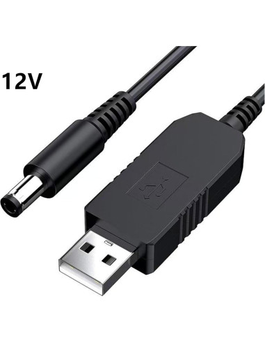 Adaptador USB a DC 12V YIMU para Cámara de Bebé