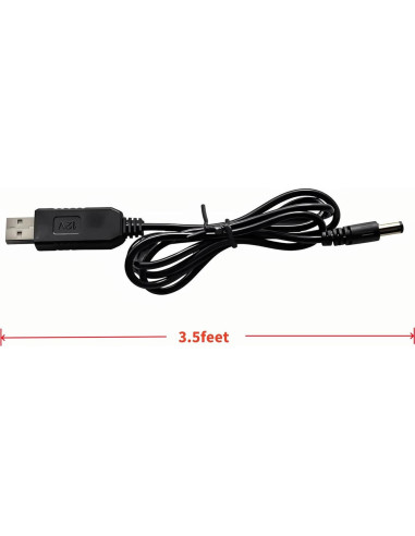 Adaptador USB a DC 12V YIMU para Cámara de Bebé
