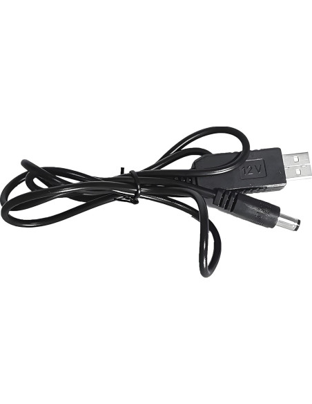 Adaptador USB a DC 12V YIMU para Cámara de Bebé