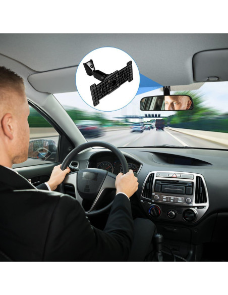 Soporte de Placa de Respaldo para Espejo Retrovisor Cabilock