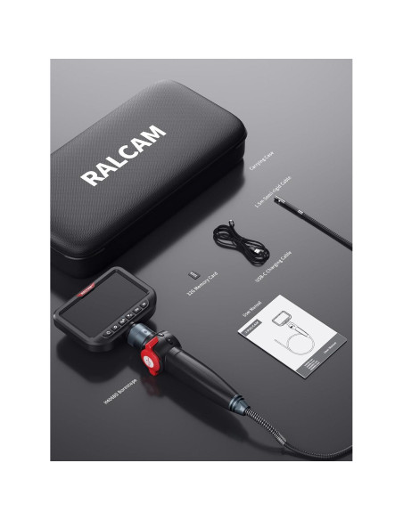 Borescopio Articulado Ralcam H406BD 6.5mm 5" IP67