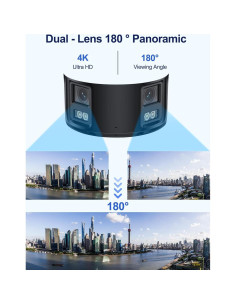 Cámara de Seguridad Anpviz 4K PoE Doble Lente 180 IP67 2