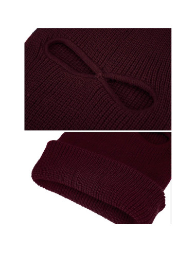 Blulu 3 Pack Máscaras de Esquí Tejidas Invierno 2 Agujeros