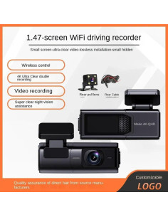 Cámara Dash Dual WiFi 1K 1080P Full HD con G-Sensor 2