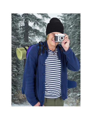 Blulu 3 Pack Máscaras de Esquí Tejidas Invierno 2 Agujeros