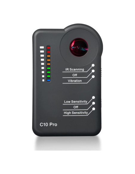 Detector de Insectos Apantimx C10 Pro 3ra Gen Negro Mate