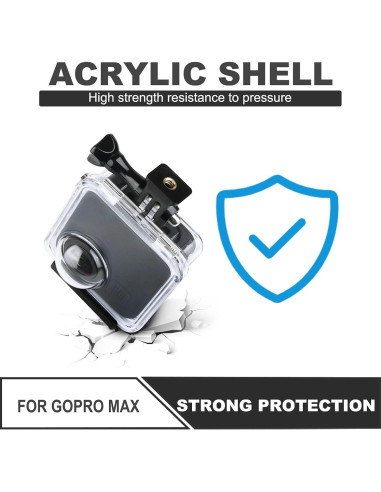 Funda Impermeable para Cámara GoPro Max 45M Buceo Accesorios