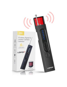 Detector de Cámaras Ocultas LOFOV X13 Inalámbrico Recargable