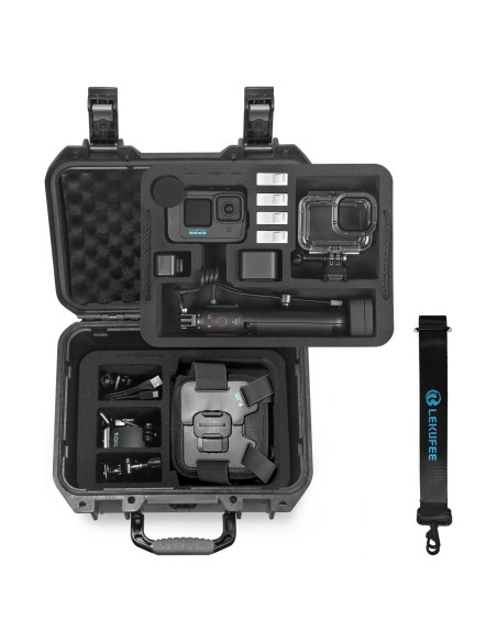 Funda Dura Impermeable Lekufee para GoPro Hero 13/12/11/10/9/8