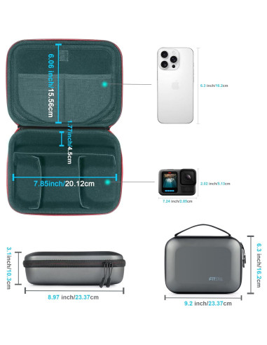 Funda Protectora Dura FitStill para Cámaras de Acción