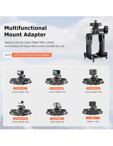 Montaje de Cámara STARTRC FOTO para DJI Avata 2 y GoPro