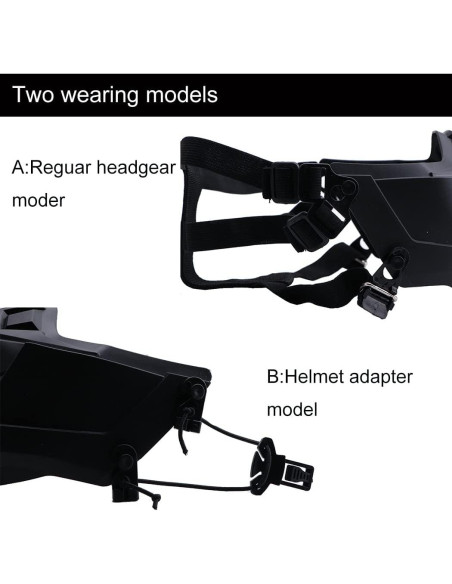 Máscara de Airsoft Yeesport 4546 con Correa Ajustable - Negro