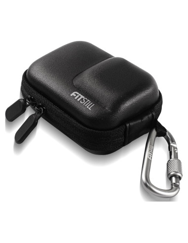 Funda Dura Mini FiTSTILL para DJI Osmo Action 5/4/3 - PU Negra