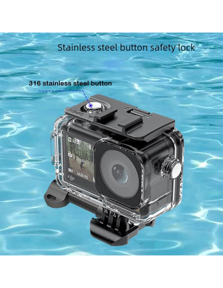 Funda Impermeable KETOPKIN para Cámara DJI Osmo Action 5 Pro/4/3