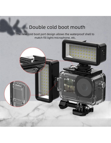 Funda Impermeable KETOPKIN para Cámara DJI Osmo Action 5 Pro/4/3