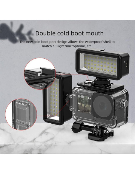 Funda Impermeable KETOPKIN para Cámara DJI Osmo Action 5 Pro/4/3