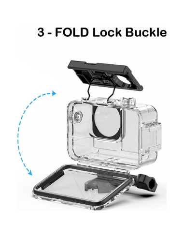 Funda Impermeable KETOPKIN para Cámara DJI Osmo Action 5 Pro/4/3