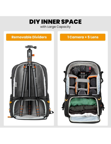 Mochila para Cámara TARION PB-L 14.7L Acceso Lateral Impermeable