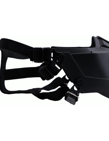 Máscara de Airsoft Yeesport 4546 con Correa Ajustable - Negro