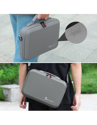 Funda de Cuero PU Skyreat para DJI Osmo Action 3/4/5 - Bolsa de Hombro