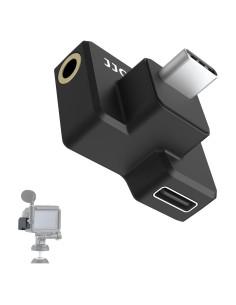 Adaptador de Micrófono Dual USB-C 3.5mm para DJI Osmo Action 1