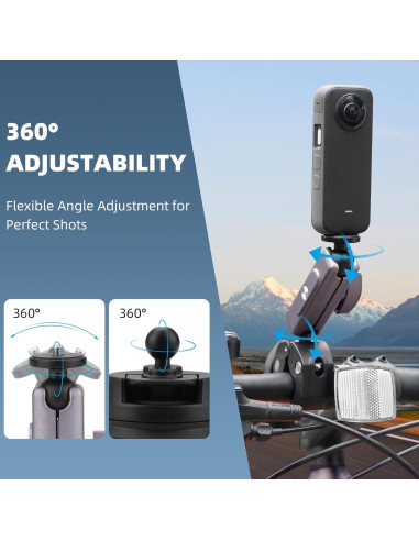 Soporte de Cámara para Bicicleta BRDRC Pocket 3 Aluminio