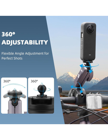 Soporte de Cámara para Bicicleta BRDRC Pocket 3 Aluminio