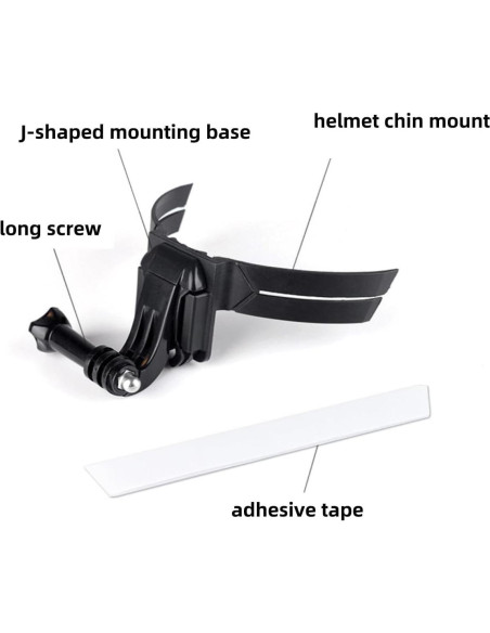 Soporte de Barbilla para Casco Genérico con Liberación Rápida