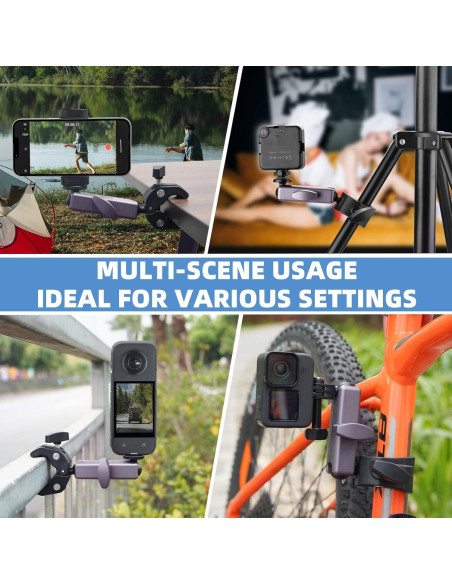 Soporte de Cámara para Bicicleta BRDRC Pocket 3 Aluminio